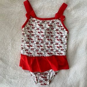 Hello Kitty 2T One Piece Swimsuit